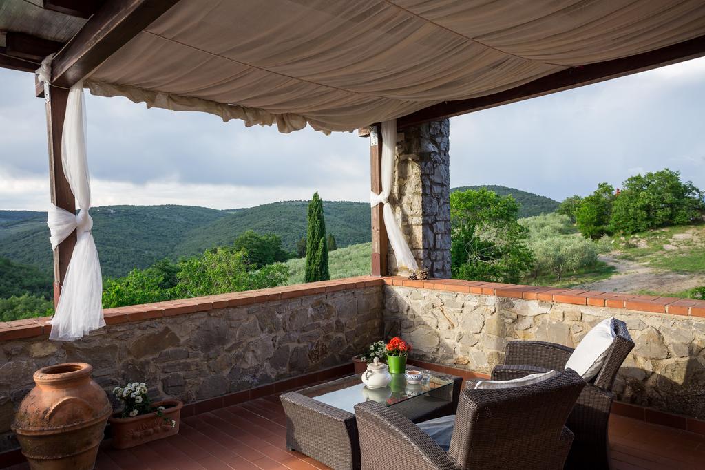Villa Di Capovento Castellina in Chianti Exterior photo