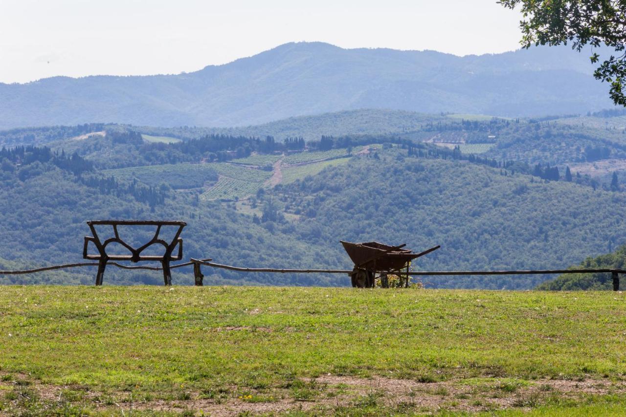 Villa Di Capovento Castellina in Chianti Exterior photo