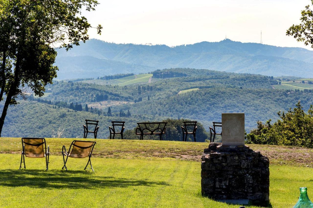 Villa Di Capovento Castellina in Chianti Exterior photo